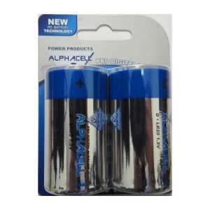 Alphacell D-cell extreme batteries - Click Clean