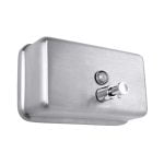 Horizontal Stainless Steel Manual Dispenser 1250ml - Click Clean