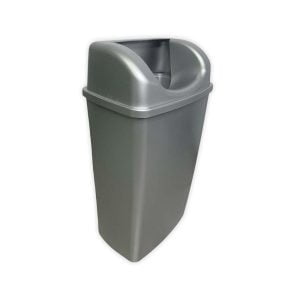 solo-waste-care-silver-solo-wall-mounted-waste-bin-25l-wc-slo-133-slv-29895089946781