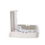 Baby changing station side view horizontal design