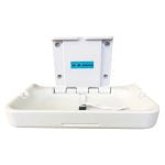 Baby changing station open horizontal design