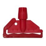 FAN MOP HOLDER – PLASTIC CLIP ONLY – RED