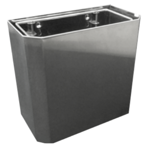 Classique 430 Stainless Steel 18L Wall Mounted Bin