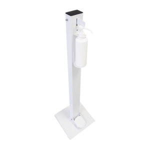 Solo White Pedal 500Ml Floor Standing Sanitizing Dis