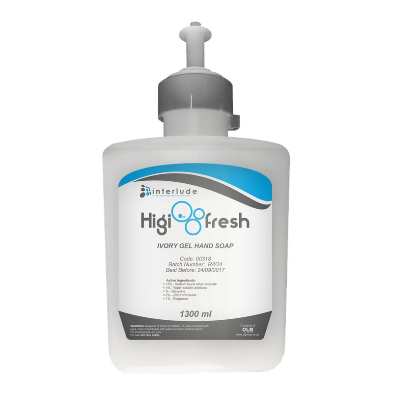 Interlude Higifresh Pearl 1300Ml Gel Soap