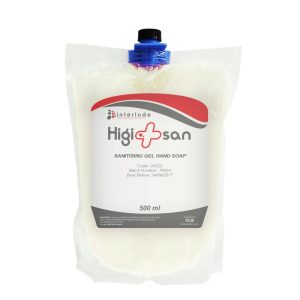 Interlude Higisan Antimicr Static 500Ml Gel Soap