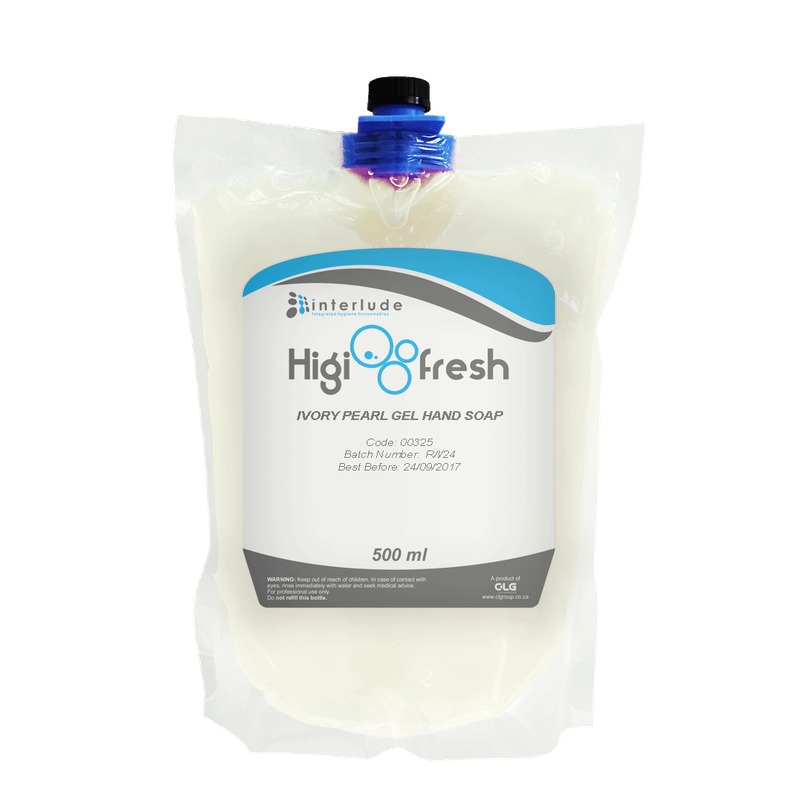 Interlude Higifresh Pearl Static 500Ml Gel Soap