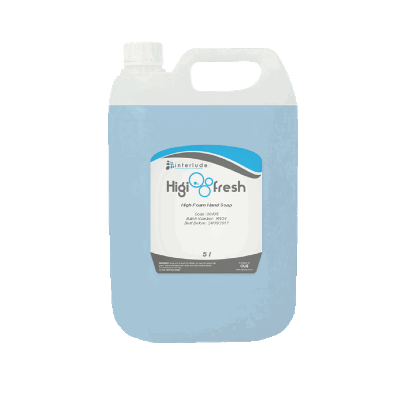 Interlude Higifresh Bulk 5L Foam Soap