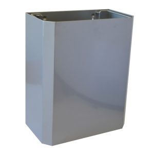 Symphony Large Waste Wall Bin Silver