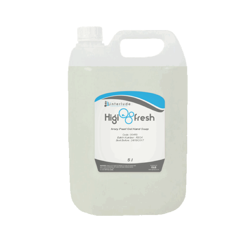 Interlude Higifresh Pearl Bulk 5L Gel Soap
