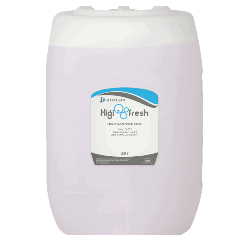 Higifresh Bulk 25L Foam Soap