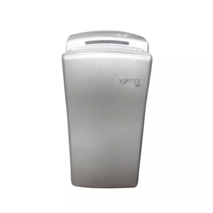 Vortex Silver Vertical Hand Dryer with HEPA