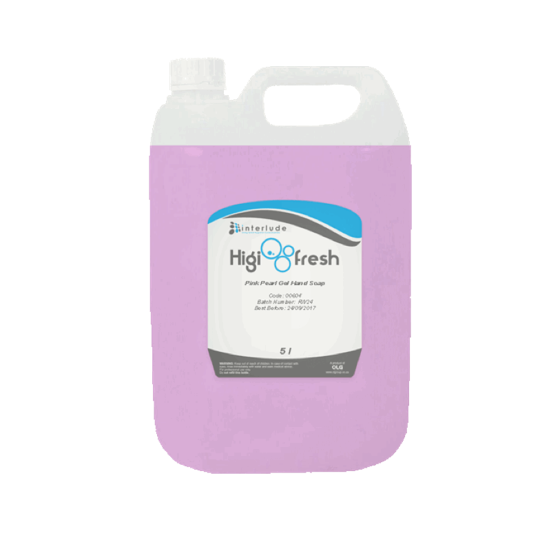 Higifresh Pink Bulk 5L Gel Soap
