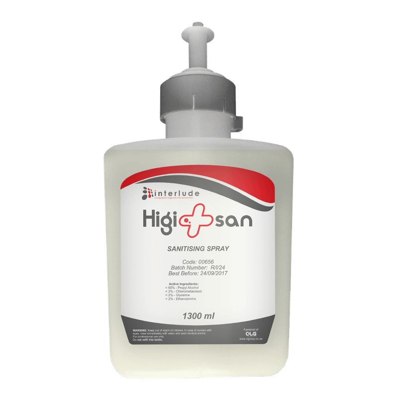 Interlude Higisan 1300Ml Spray Sanitiser