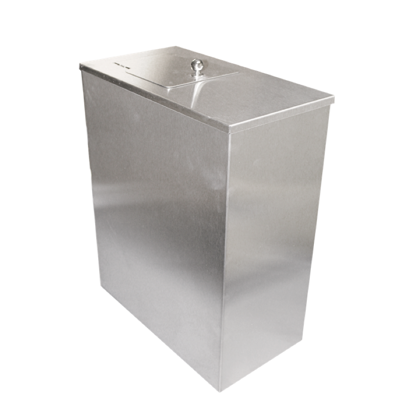Symphony Sqr 430 Stainless Steel 21L Sanitary Bin