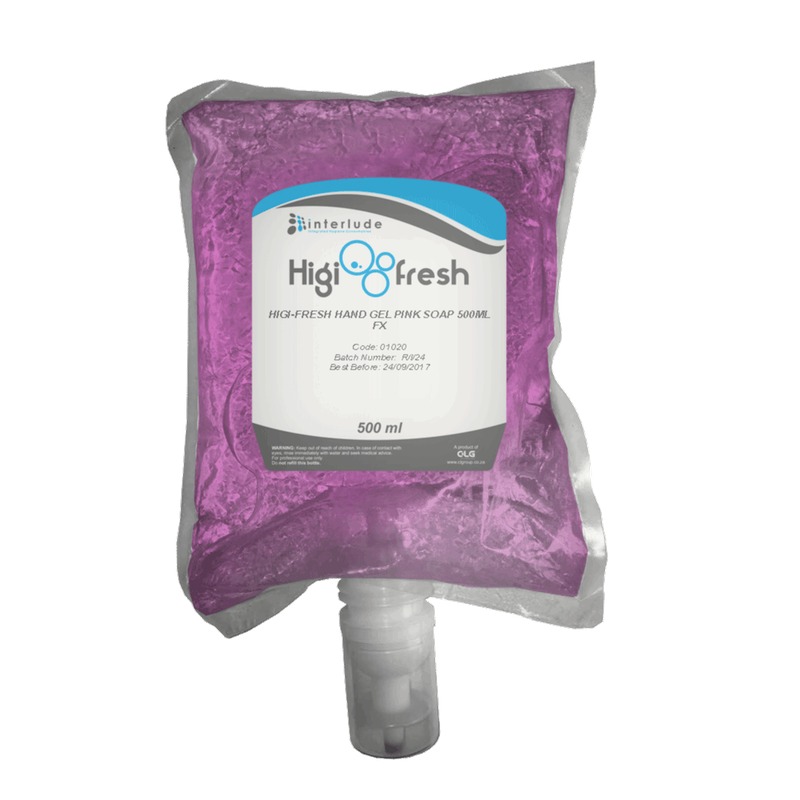 Higifresh Pink Flexi 500Ml Gel Soap