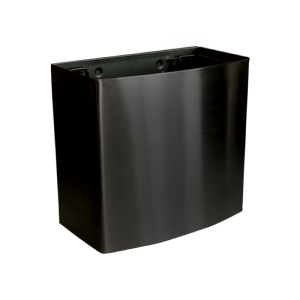 Symphony Eclipse Black 18L Wall Mounted Bin