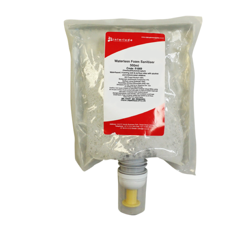 Higisan Waterless Flexi 500Ml Foam Sanitzr